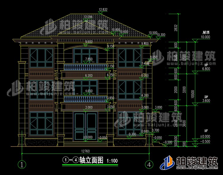 正立面